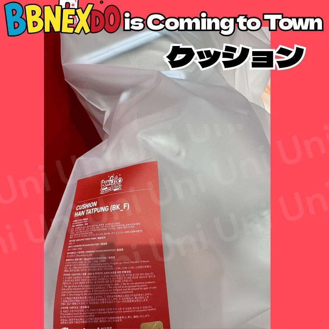 ボネクド　テサン　クッション ぬいぐるみ　 POPUP　J918