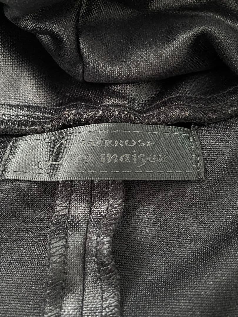 00s ジャックローズluv maison coated hoodie y2k