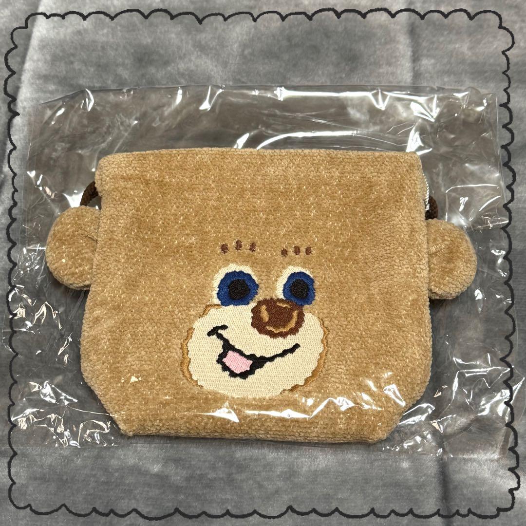 新品・未使用 フェイラー ドアップテディ ポーチ＆耳付き巾着 男の子