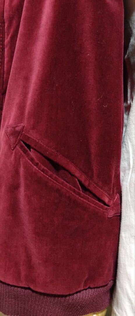 kula 倉 クラ ベロアスカジャン 松・鶴・赤富士・波刺繍仕様 Ｍ 状態良品！