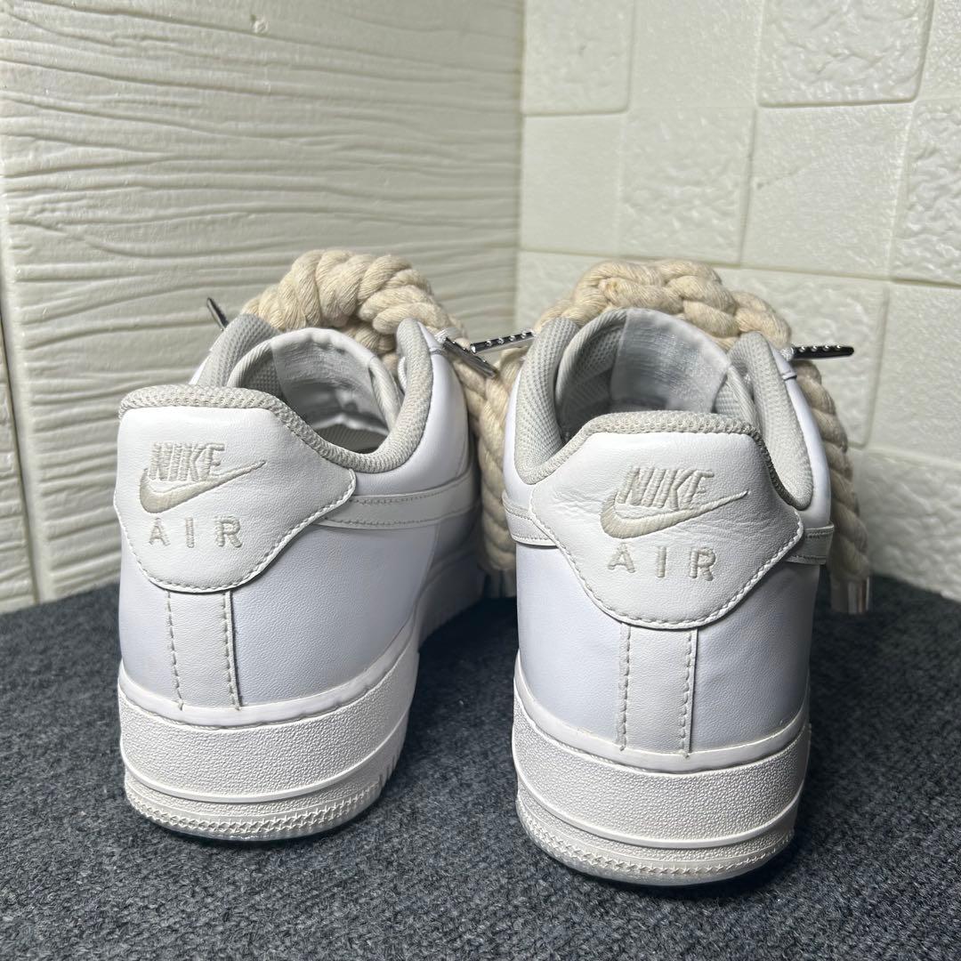 ナイキ エアフォース1 ロー '07 12mmオフホワイトカスタム拡張なし