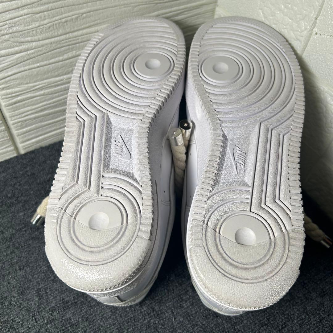 ナイキ エアフォース1 ロー '07 12mmオフホワイトカスタム拡張なし