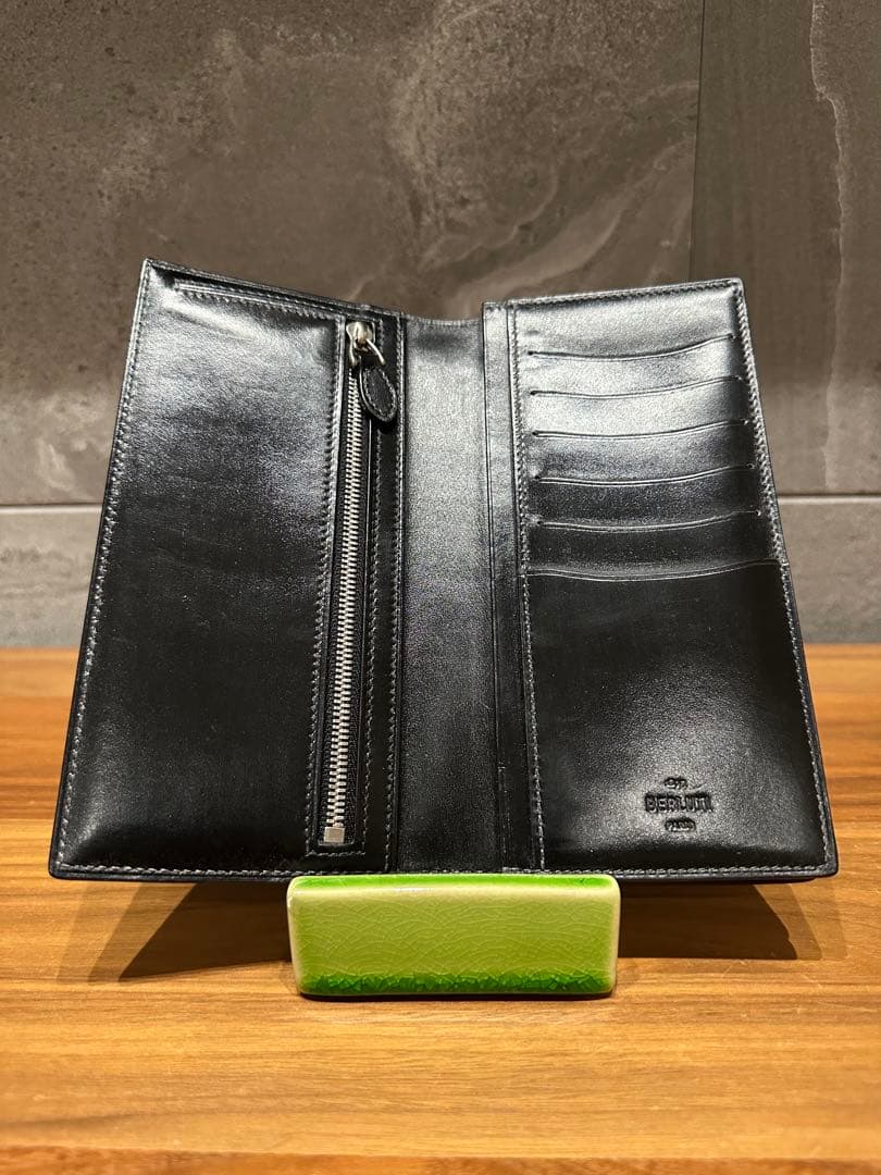 11月末まで⭐︎極美品⭐︎ベルルッティ サンタル 長財布 チャコールブラウン