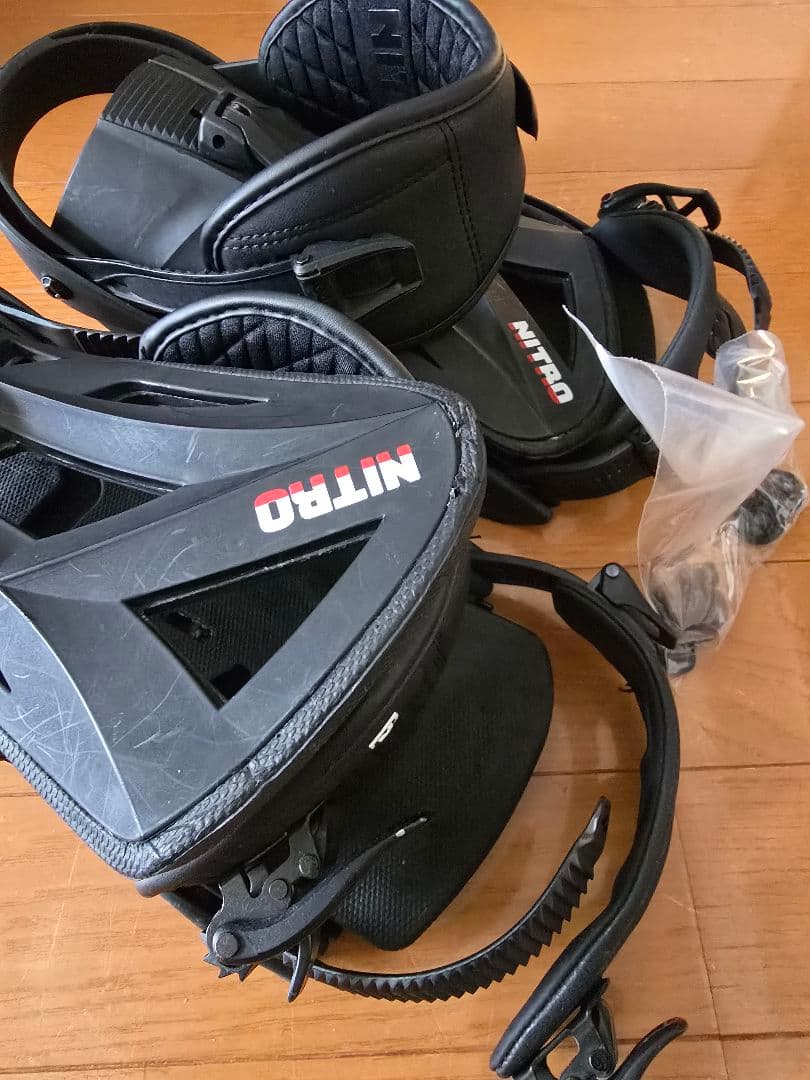 NITRO スノーボード ビンディング ブラック