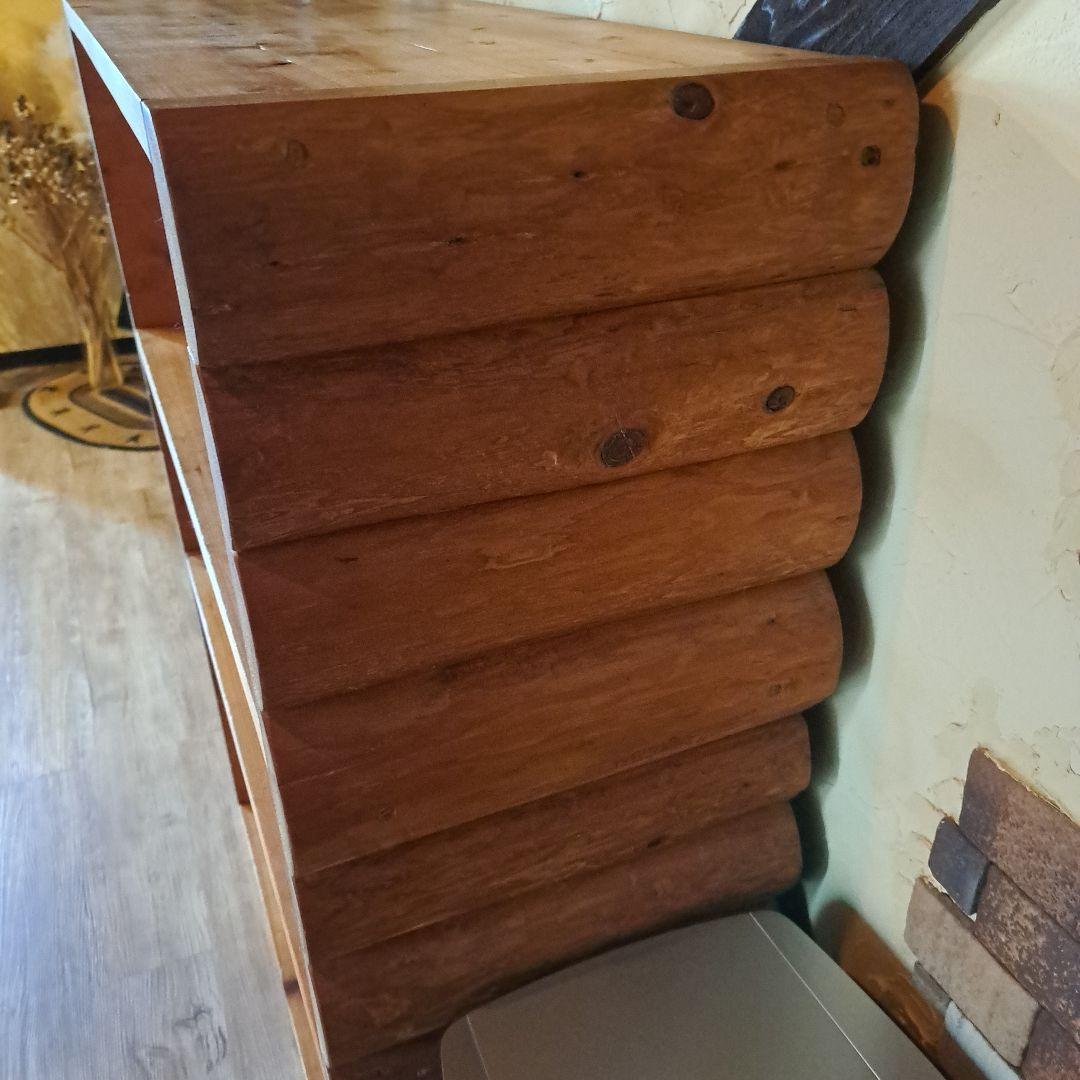 ヒノキ 特注 ブックシェルフ 本棚