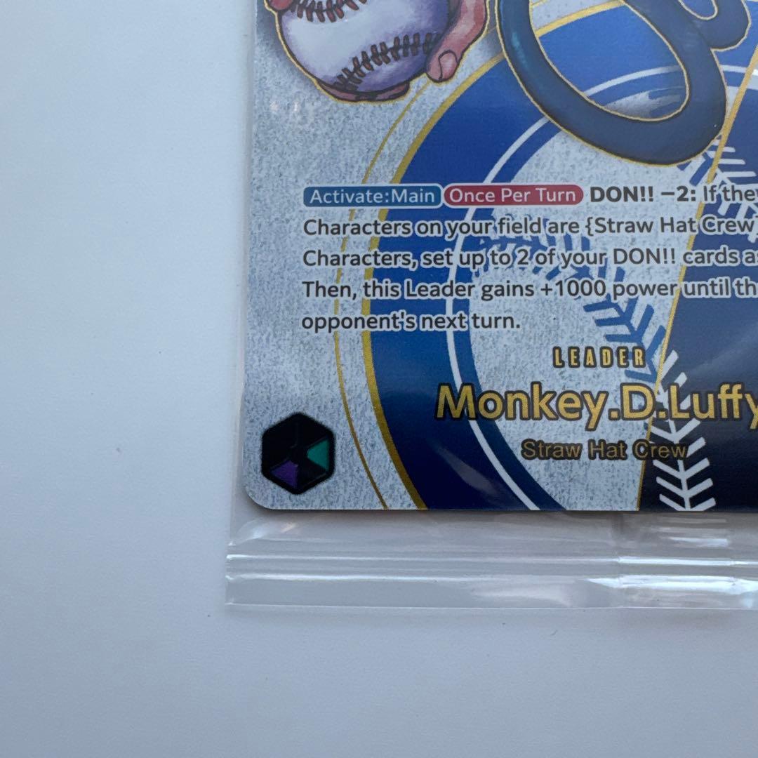 未開封 ドジャース ルフィ ワンピースカード