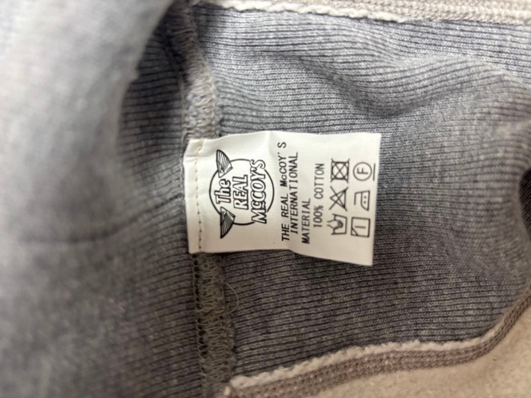 k*e様 JOE McCoy MC20113 グレー パーカー L