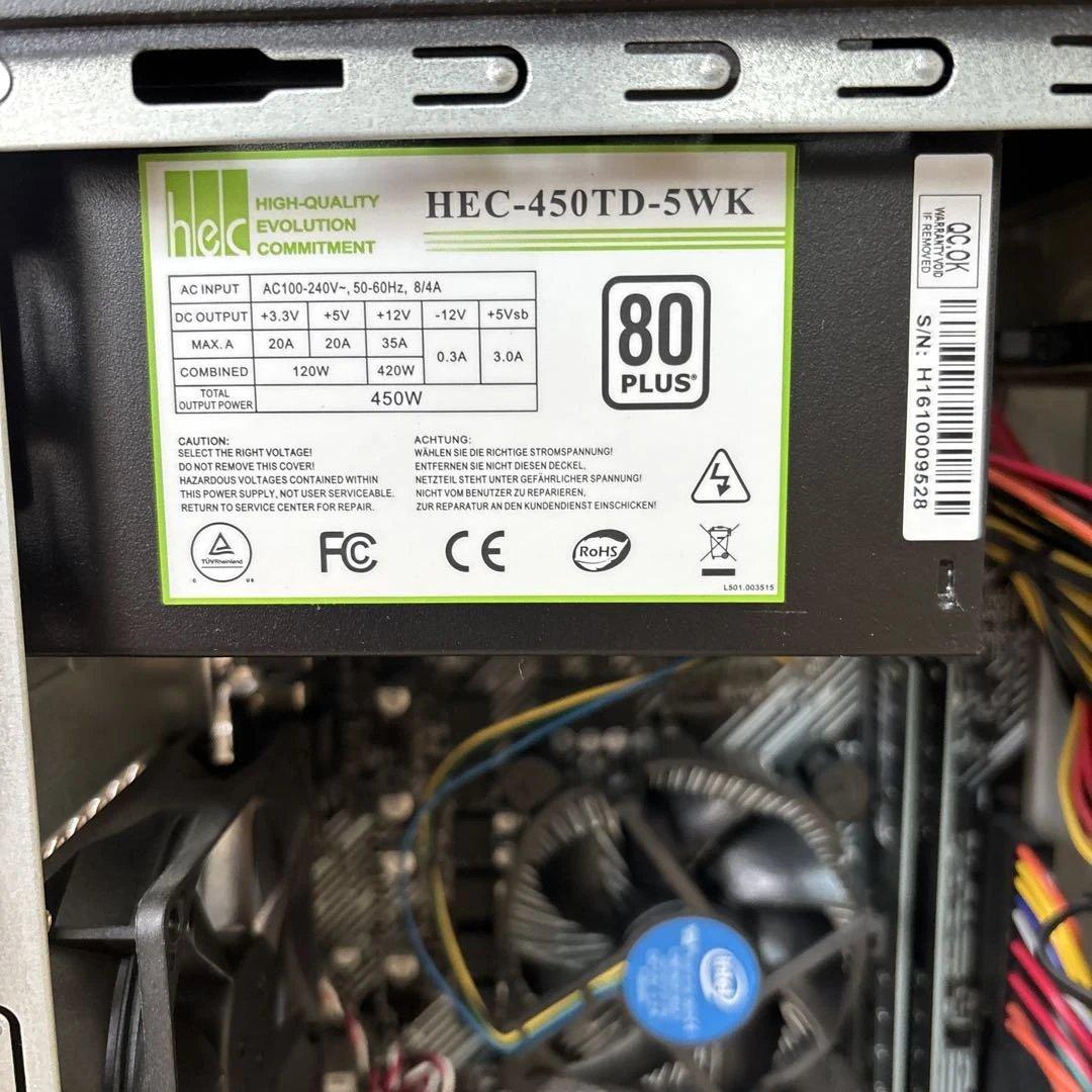 Core3-10100,DDR4-8GB,SSD500GB,BD-RE,おまけ有