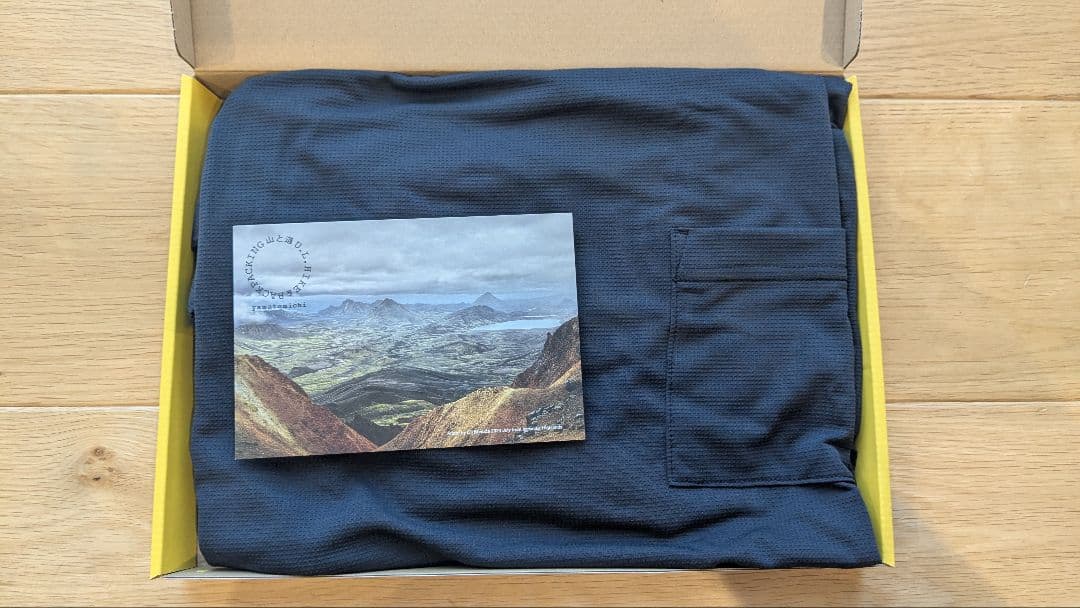 山と道　Chemical B pocket TシャツL Night Blue