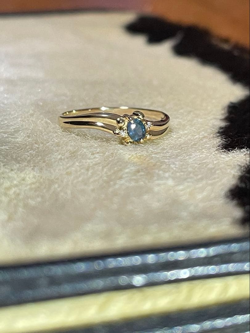 k18 刻印あり　リング 11.5号イエローゴールド