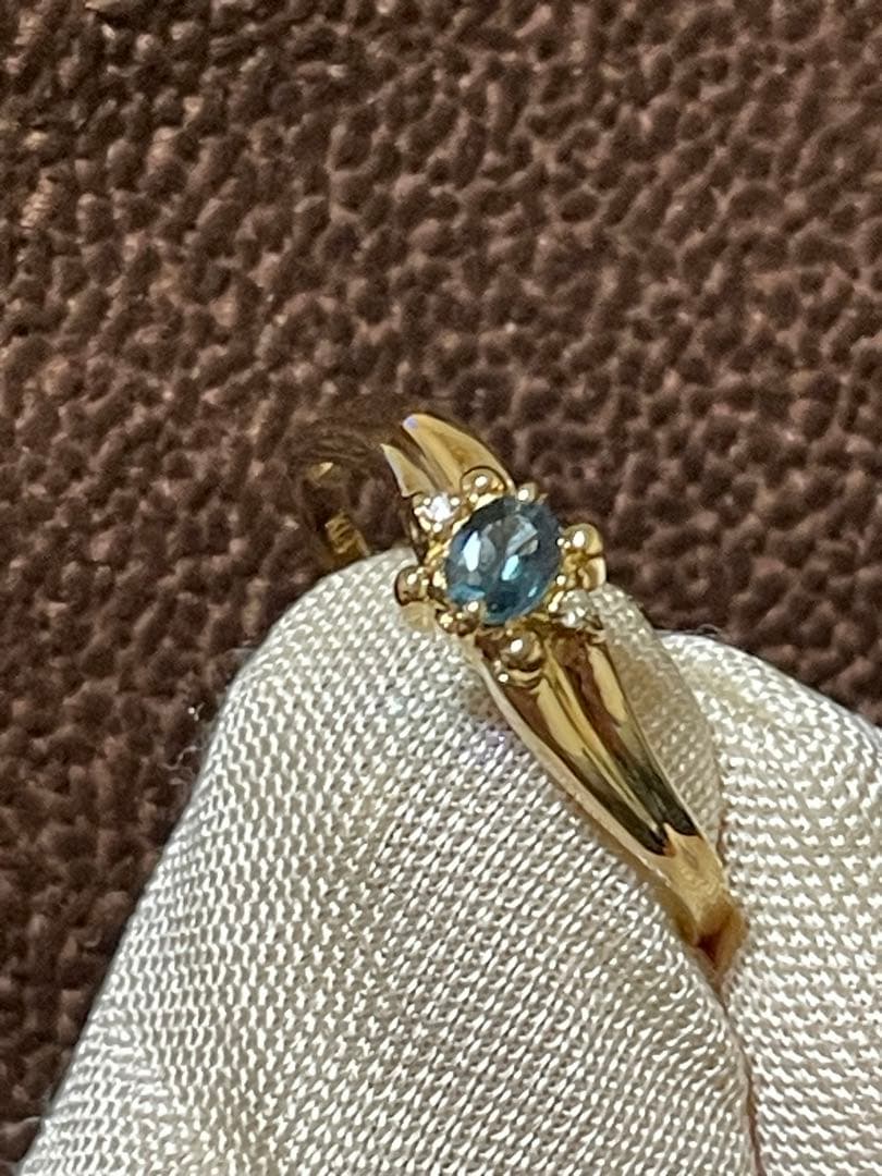 k18 刻印あり　リング 11.5号イエローゴールド