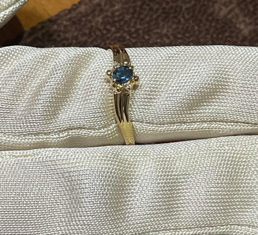 k18 刻印あり　リング 11.5号イエローゴールド