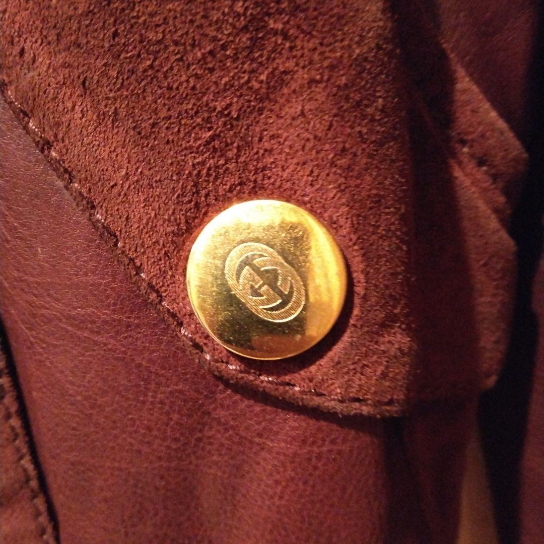 チ*♪様 GUCCI　スエードレザーボンバージャケット【随時情報更新、確認忘れず