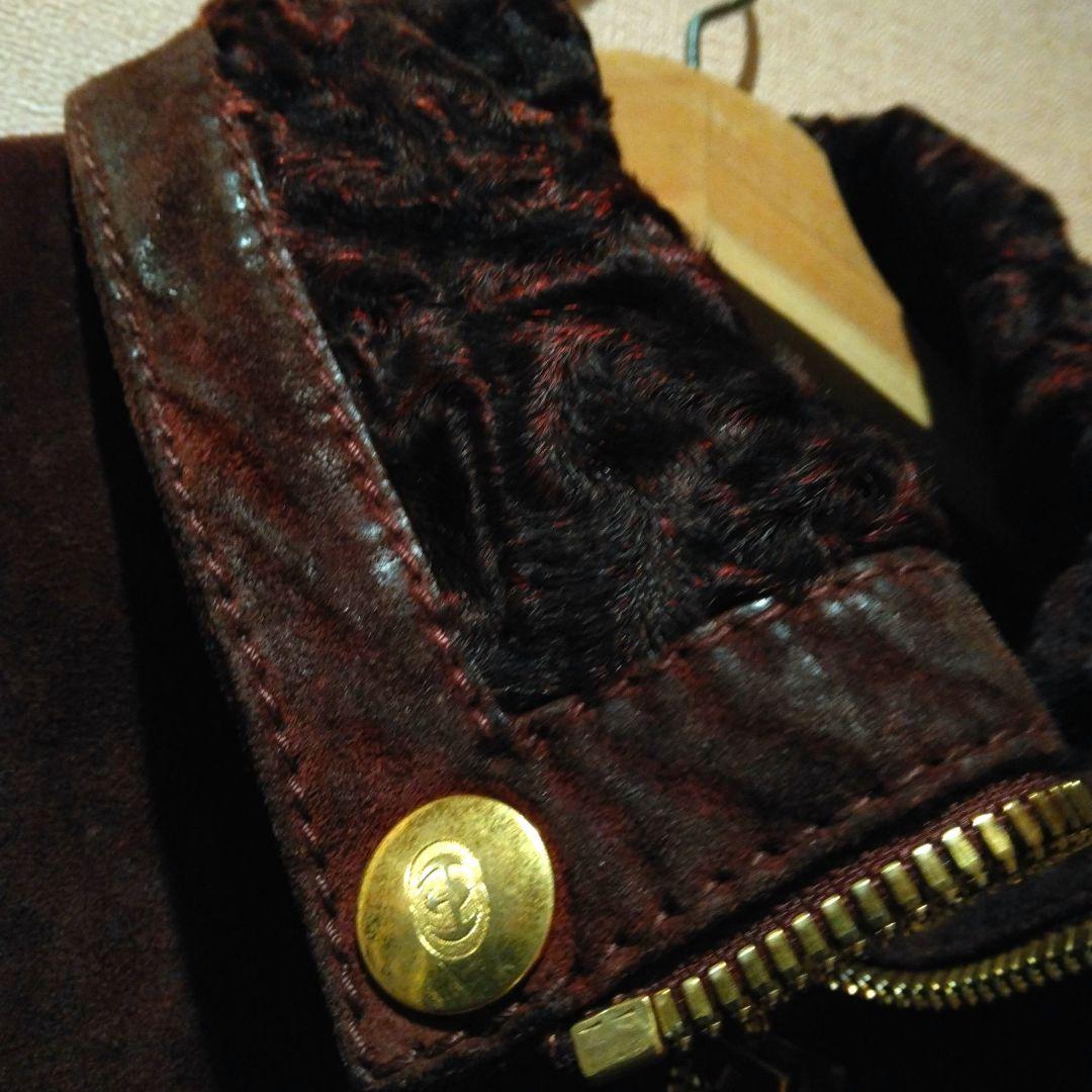 チ*♪様 GUCCI　スエードレザーボンバージャケット【随時情報更新、確認忘れず