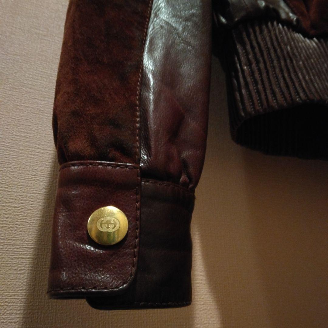 チ*♪様 GUCCI　スエードレザーボンバージャケット【随時情報更新、確認忘れず