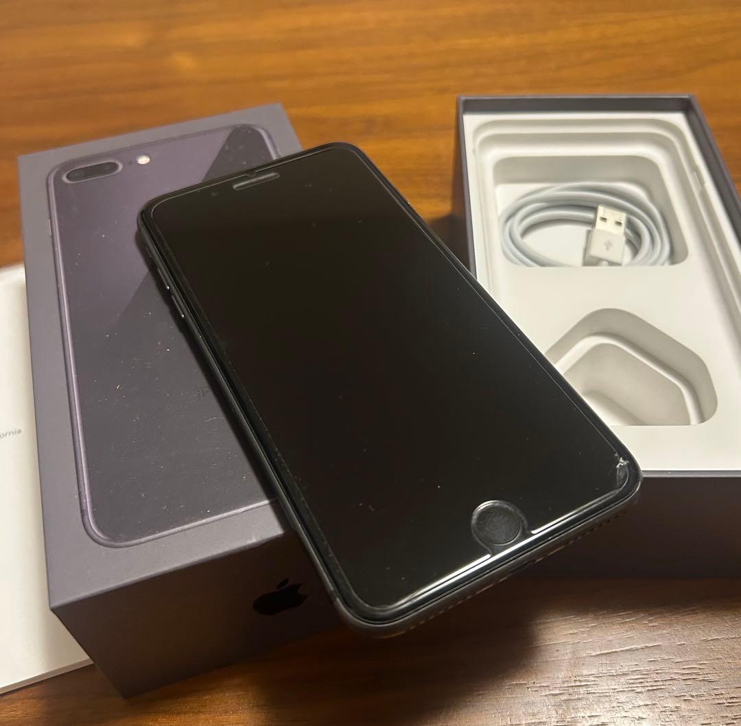 iPhone 8 Plus 海外版　Space Gray 256GB 美品