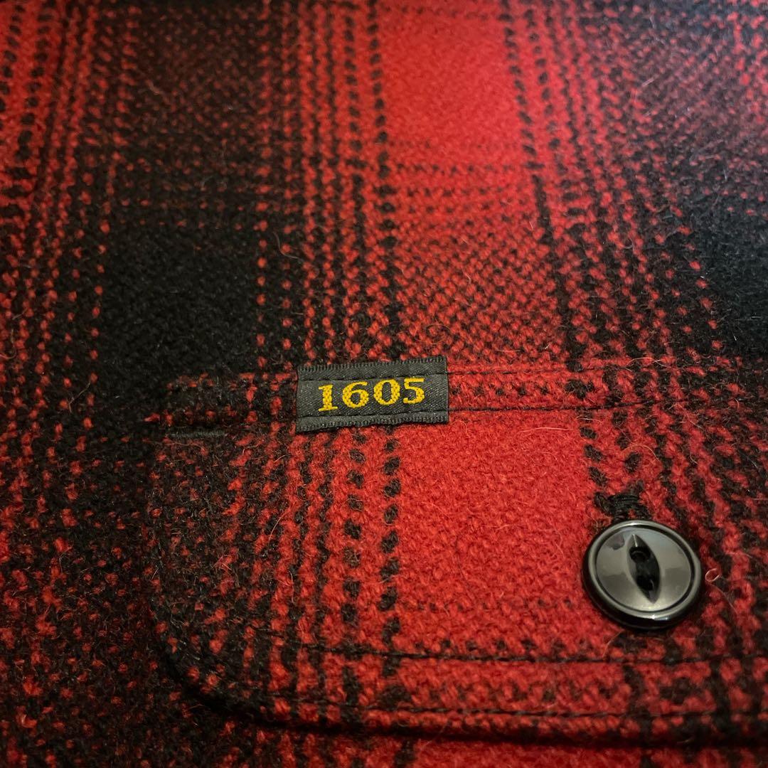 TROPHYCLOTHINGトロフィークロージング オンブレチェック ウール M