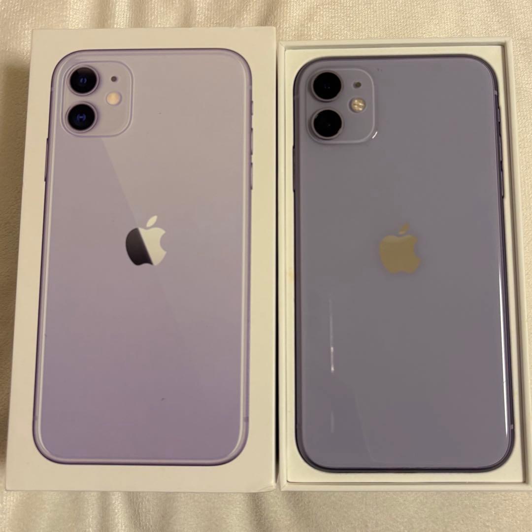 Apple iPhone 11 パープル 本体　64GB