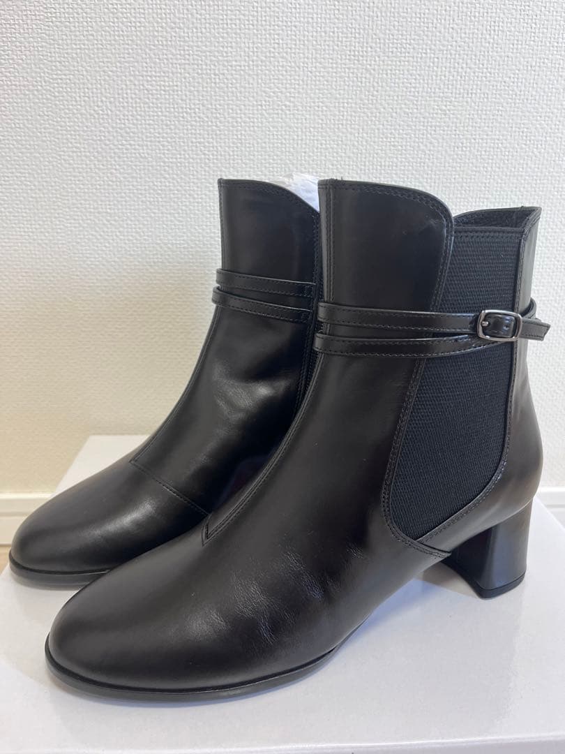 新品未使用　REGAL ブラック サイドゴアブーツ　リーガル