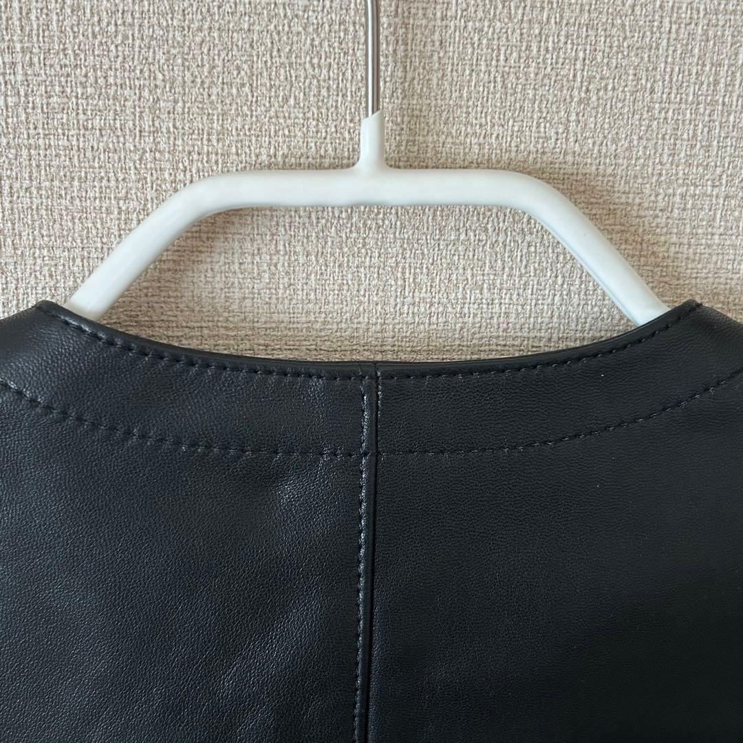 ウサギ様 Theory セオリー 羊革 ライダースジャケット S