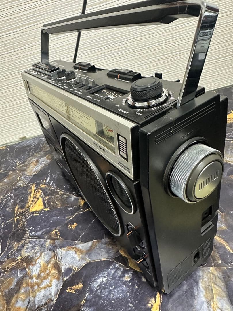 美品！動作品TRK-5240 ラジカセHITACHI/日立FM/SW/MWラジオ