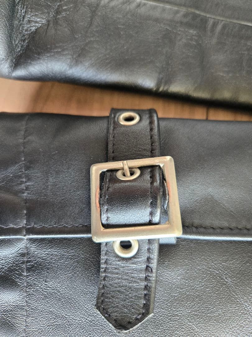 専用のハンガーお付けします！Schott ブラック レザー シングルライダース