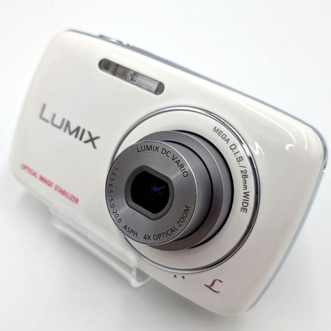 Panasonic LUMIX DMC-S1 ホワイト デジタルカメラ コンデジ