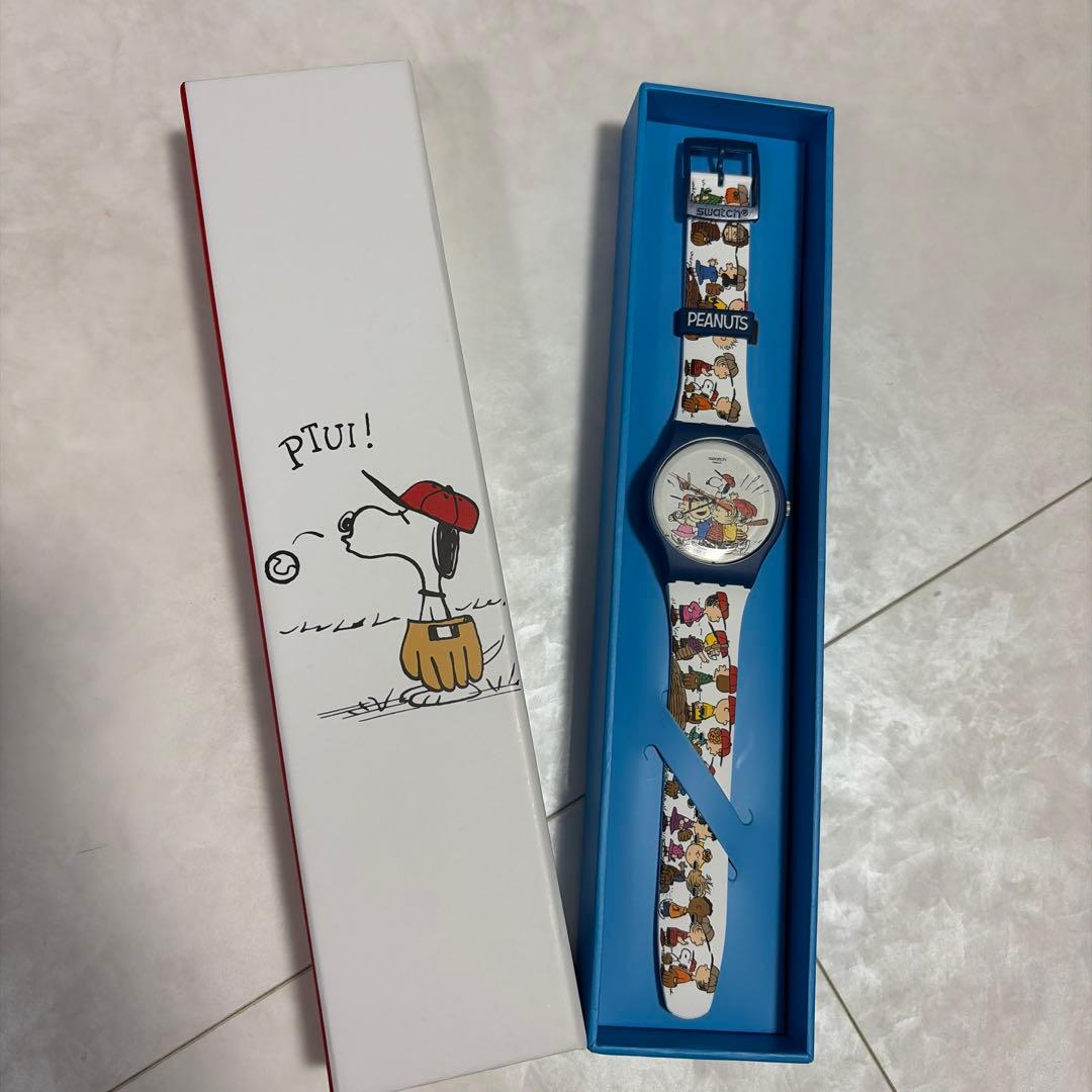 【新品】 swatch x PEANUTS 腕時計