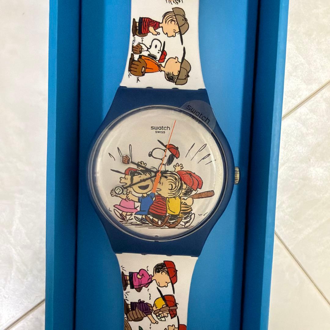 【新品】 swatch x PEANUTS 腕時計