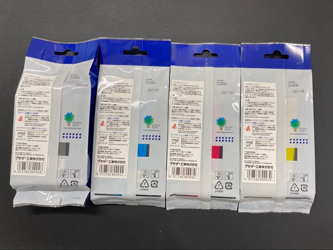 ブラザー　BROTHER 純正品　416XL インクカートリッジ 4色セット