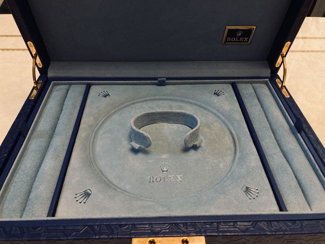 [希少 ] ROLEX ロレックスボックス ジュエリーボックス　コンピュター柄