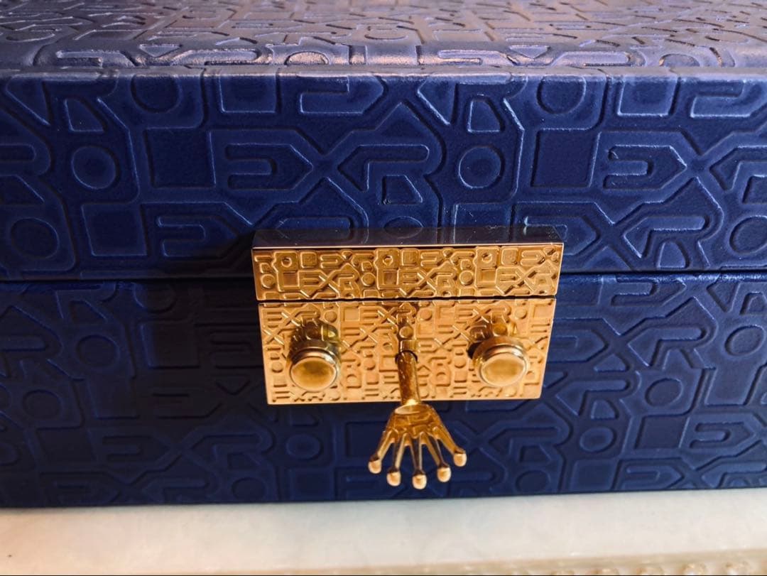 [希少 ] ROLEX ロレックスボックス ジュエリーボックス　コンピュター柄