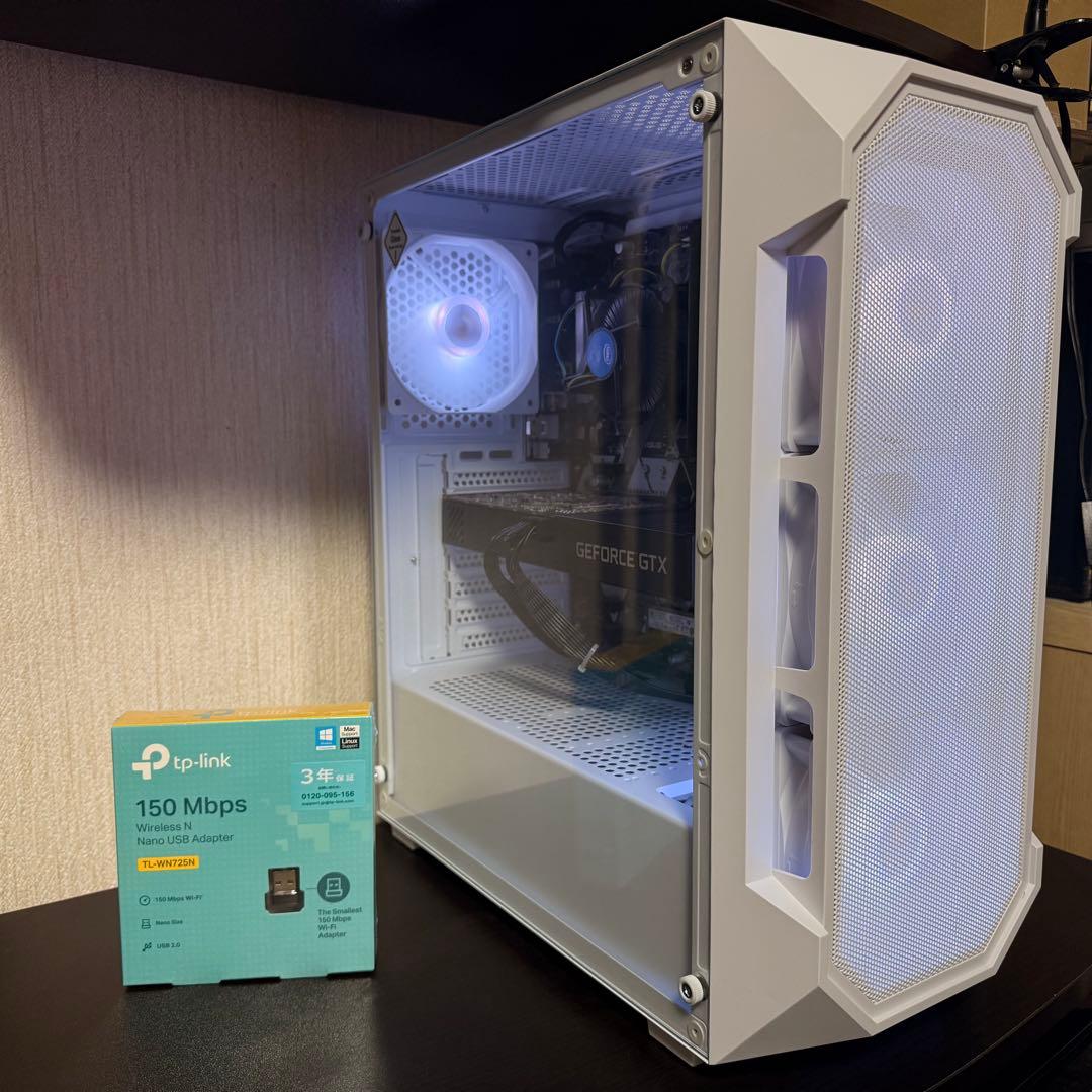 【専用】 白ゲーミングPC/i5 8400/GTX1660ti