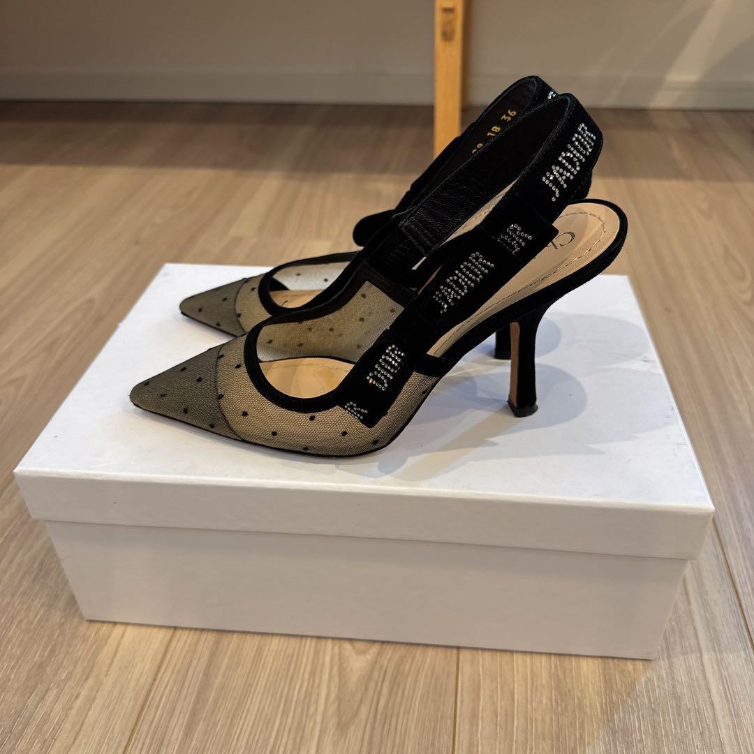 【2/4まで限定価格♡】J'Adior スリングバックパンプス　36size