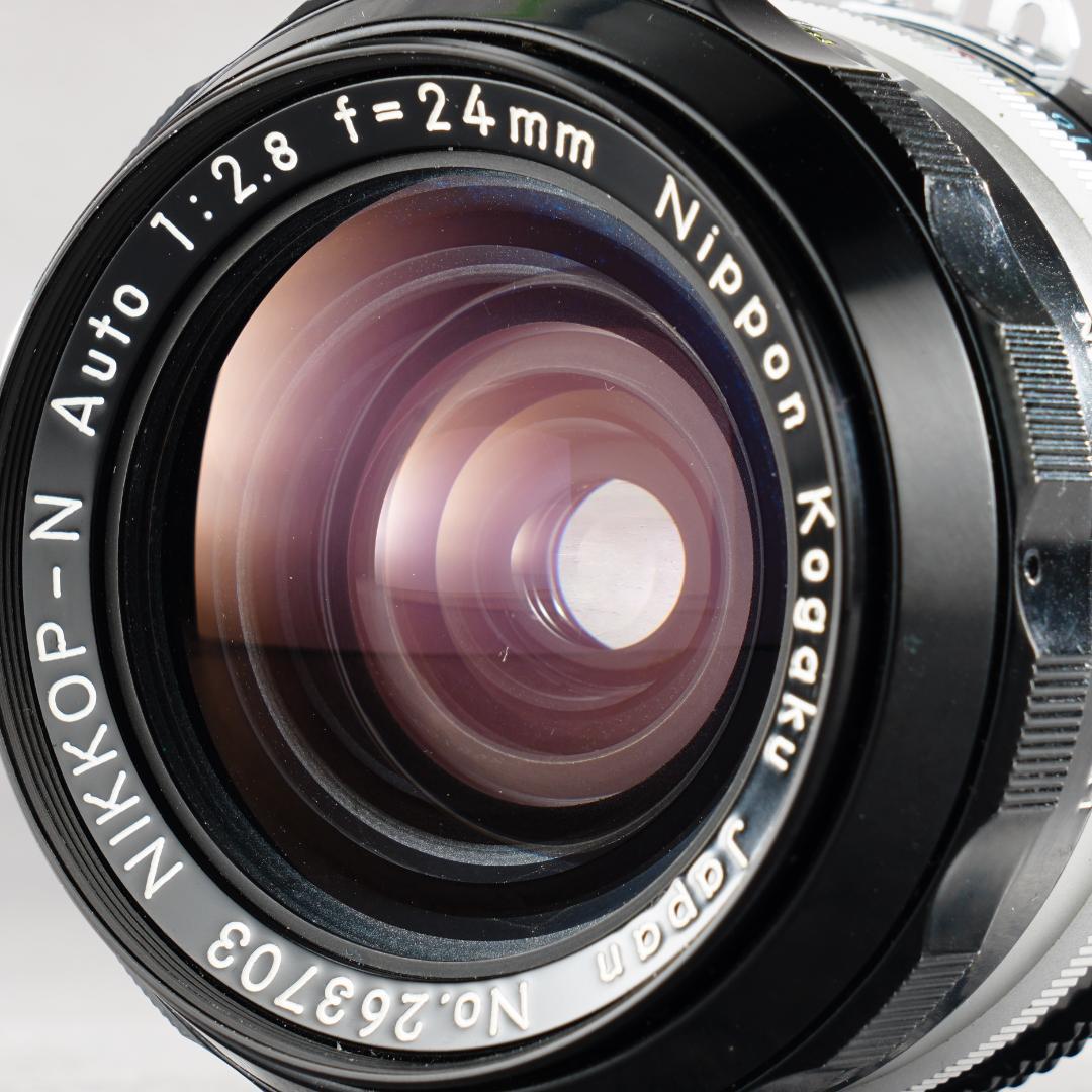 エラー刻印 Nikon Nikkor-N auto 24mm F2.8 Ai改