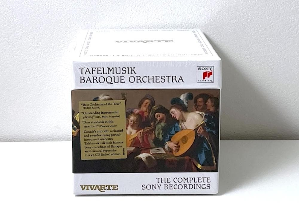 新品未開封 CD 47枚組 ターフェルムジーク・バロック管弦楽団 ソニー録音集