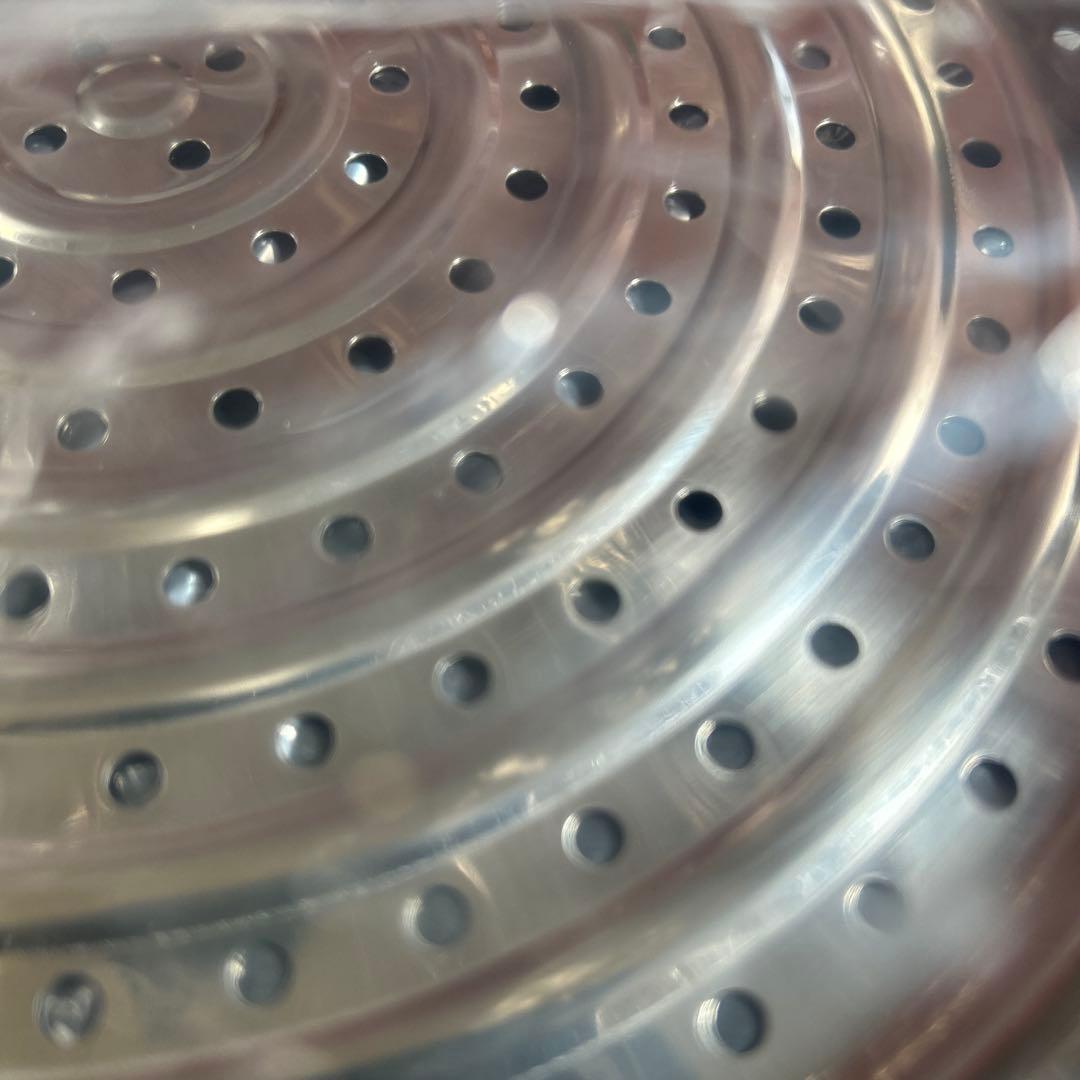 ISA　新品オールライトフライパン26cm スチーマー付 シャンパンピンク