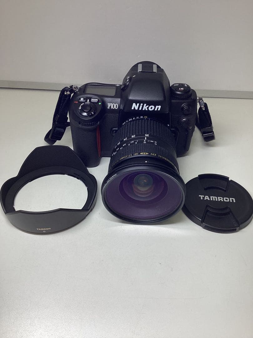 0*5様 Nikon F100 一眼レフカメラ Tamronレンズセット