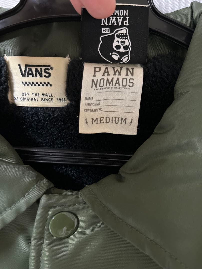 【希少】VANS / PAWN ・CROSS BONE COATH JACKET
