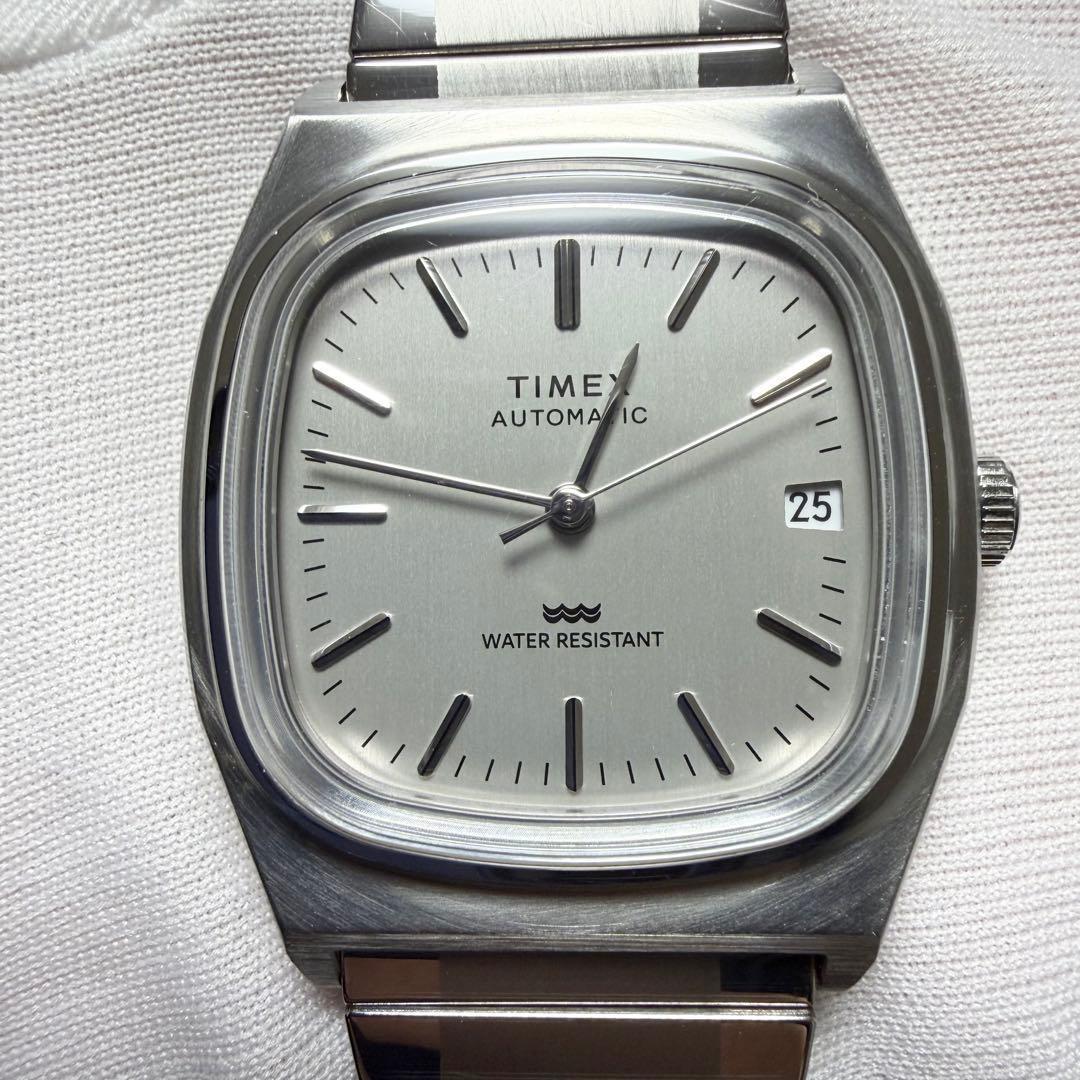 美品 TIMEX 1983 E-Line リイシュー メンズ 自動巻き 腕時計