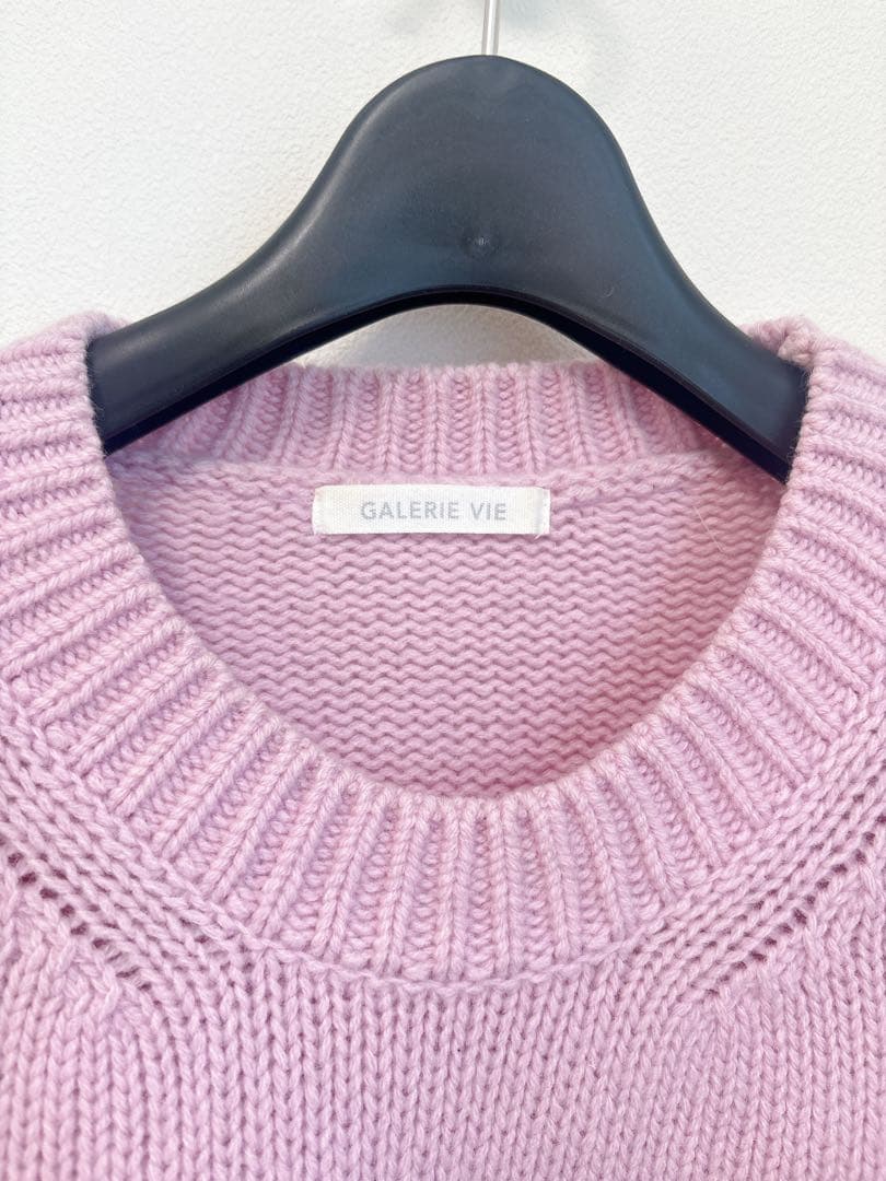 専用★美品★ギャルリーヴィー／ファインウール クルーネックプルオーバー　M