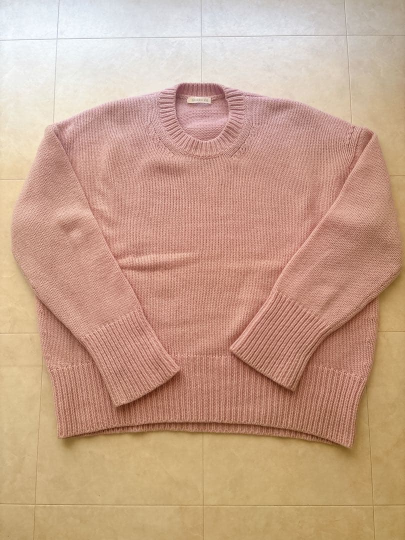 専用★美品★ギャルリーヴィー／ファインウール クルーネックプルオーバー　M
