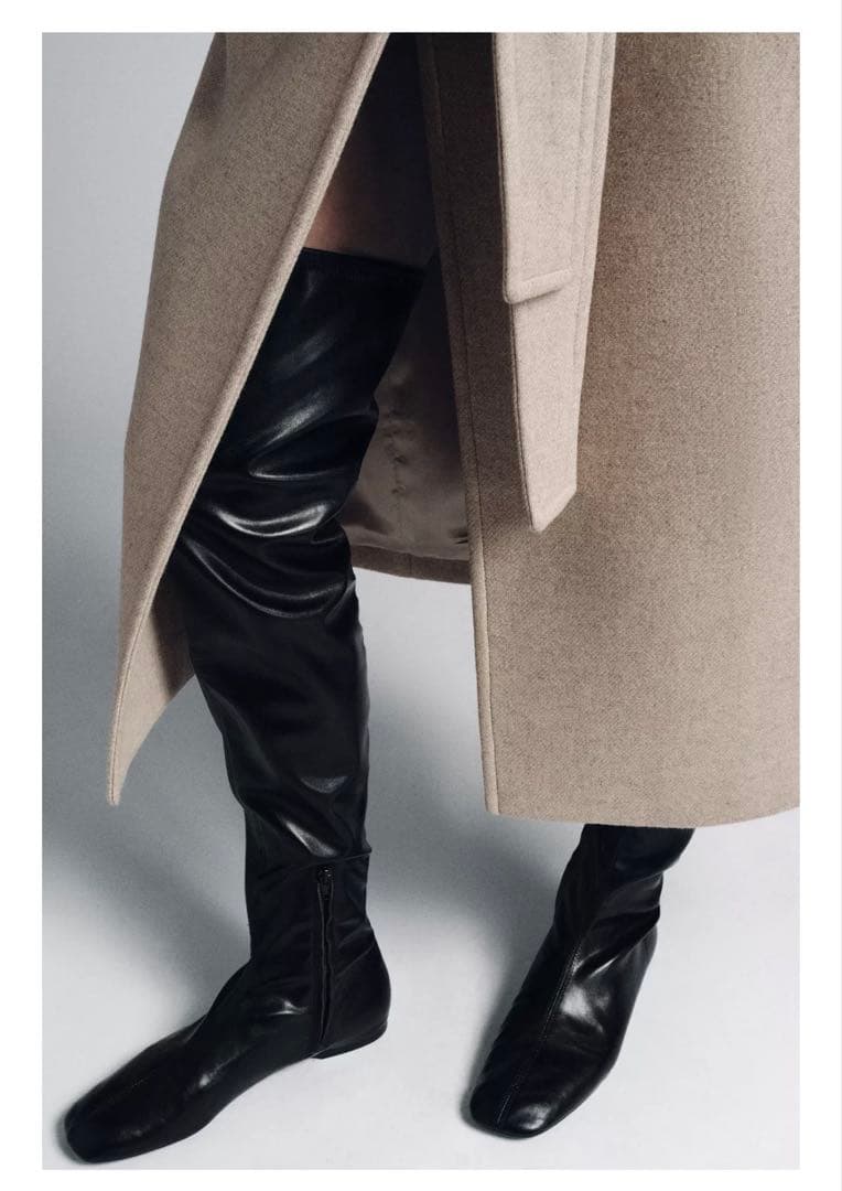 ZARA ニーハイブーツ