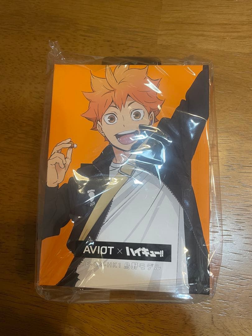 AVIOT ハイキュー!!コラボ ワイヤレスイヤホン　烏野モデル