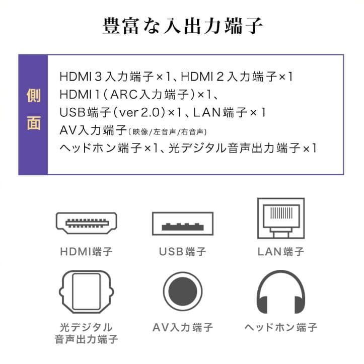 MAXZEN 32型 チューナーレス スマートテレビ JL32G7E