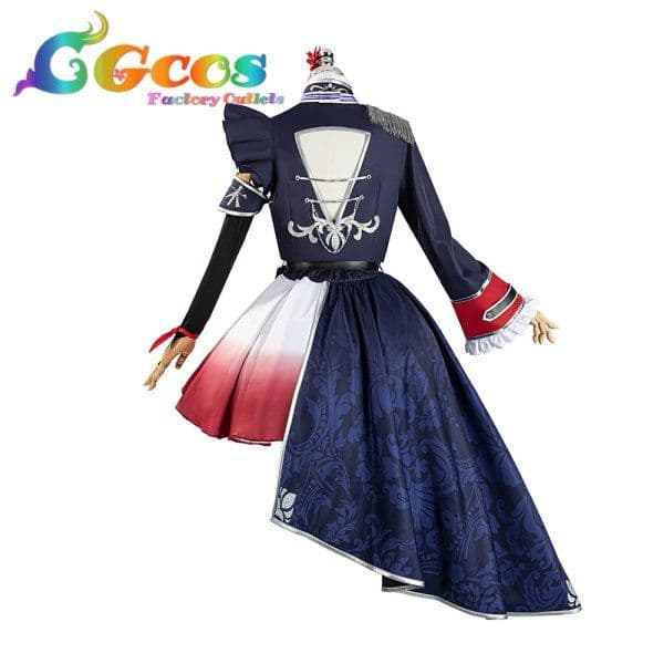 鈴木ヒナ 「藍の華」ライブ衣装　コスプレ衣装 ヒメヒナ HIMEHINA