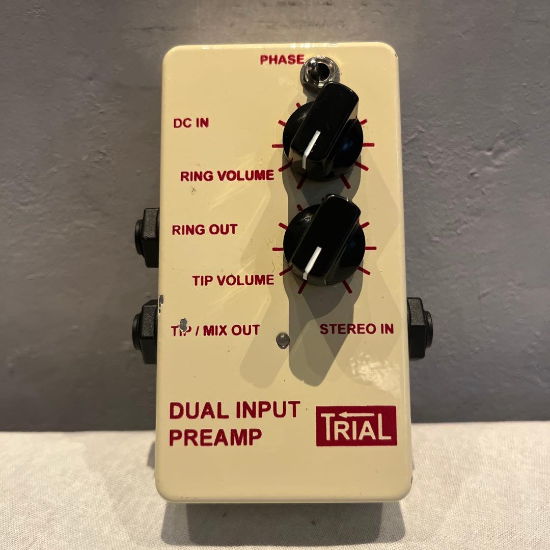ギター TRIAL DUAL INPUT PREAMP