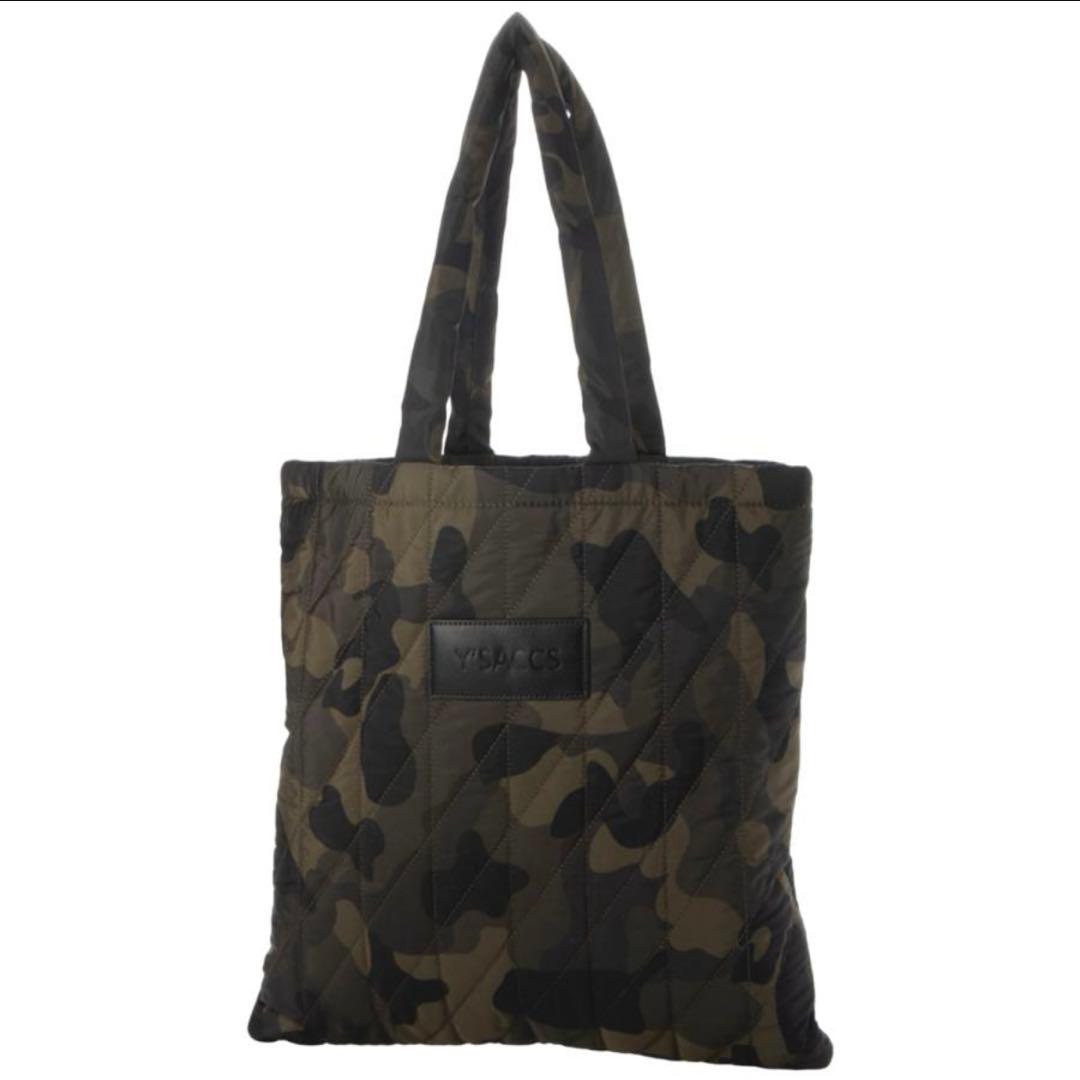 Y’SACCS トートバッグ キルト カモフラ迷彩