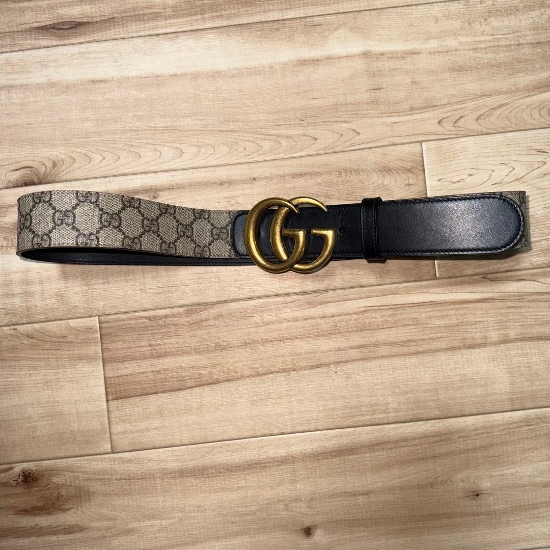 t*)様 Gucci GGロゴバックル ベルト