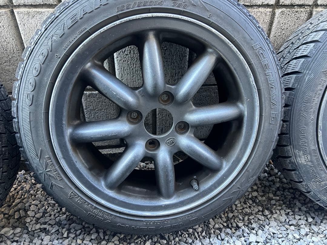 ブラックレーシング　ワタナベ風　14 6J 40 4本